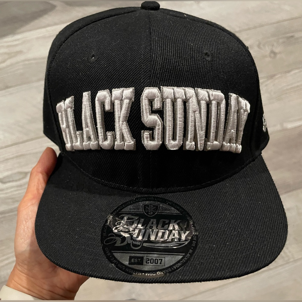 Black Sunday Snapback RAIDER NATION NEW